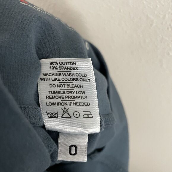 American Giant Womens Size 0 Blue Ankle Legging Pant - Picture 4 of 4